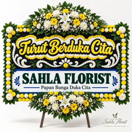 Papan Bunga Duka Sukamukti